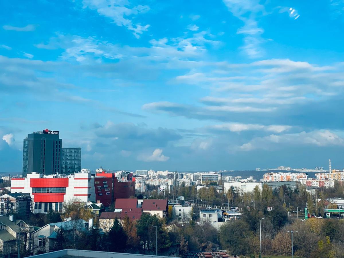 Apartament Luminos In Centrul Chisinaului Daire Dış mekan fotoğraf
